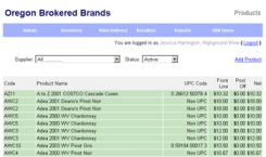 Oregon Brokered Brands