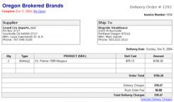 Oregon Brokered Brands