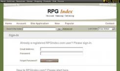 RPG Index